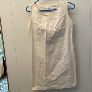 Orare 100% cotton 5/6 sleeveless white dress VINTAGE 90’s